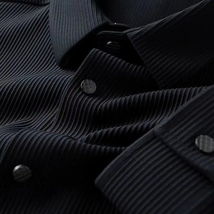 Chemise Élégante à Rayures Verticales | Rovie