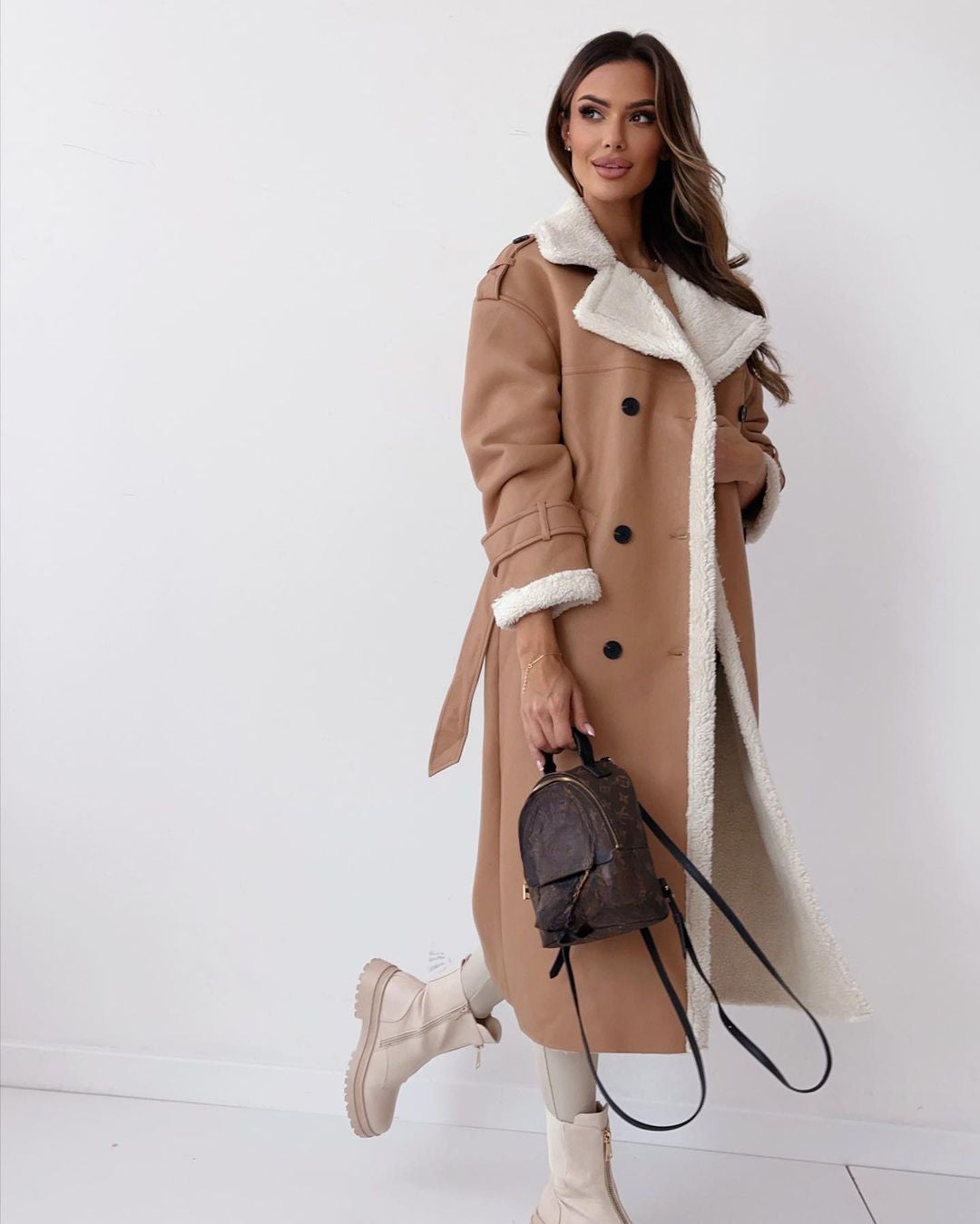 Manteau Teddy Élégant | Marielle