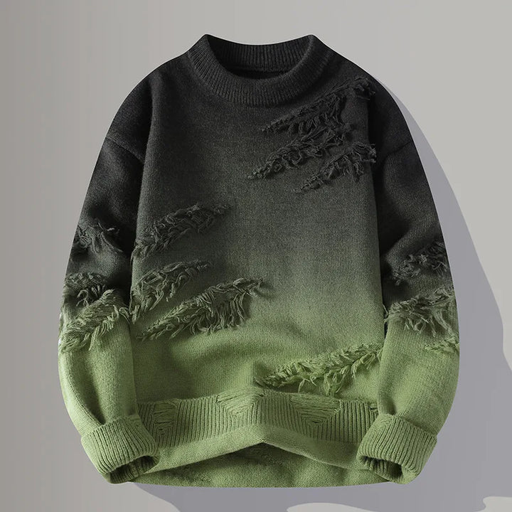 Pull dégradé effet usé pour homme | John