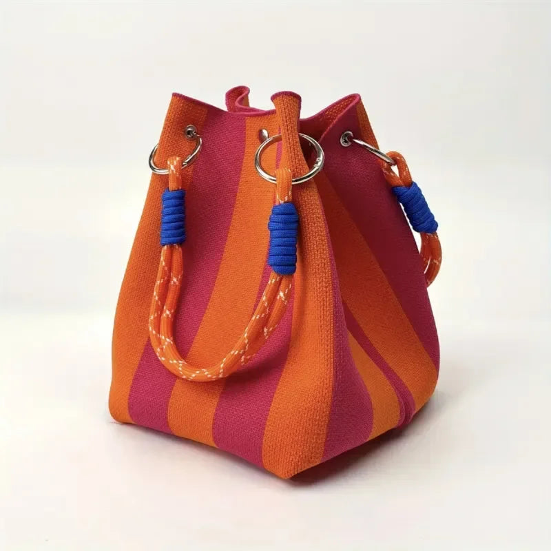 Sac tote coloré structuré pour femme | Maravelle