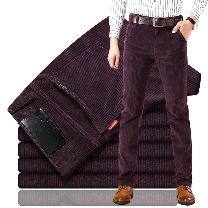 Pantalon coupe droite texturé pour homme | Brian