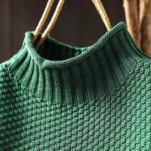 Pull élégant à col rond pour femme | Amelora