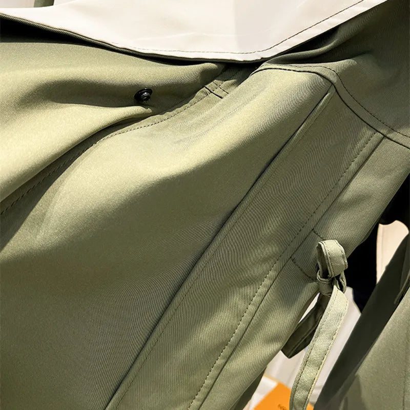 Veste bicolore à capuche pour femme | Vanna