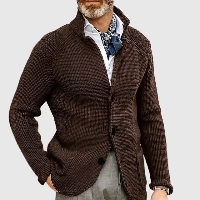 Cardigan Homme Élégant et Polyvalent | Ajusté
