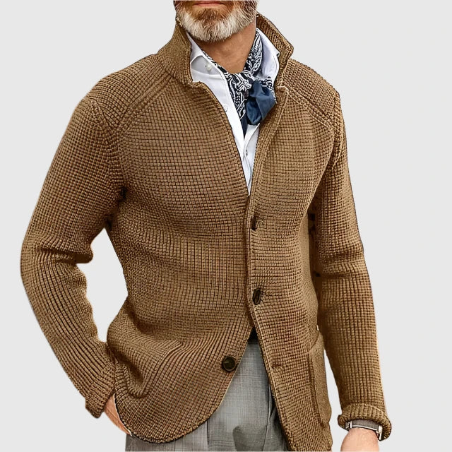 Cardigan Homme Élégant et Polyvalent | Ajusté