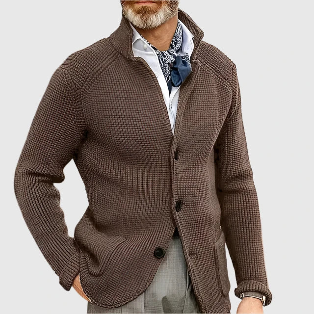 Cardigan Homme Élégant et Polyvalent | Ajusté