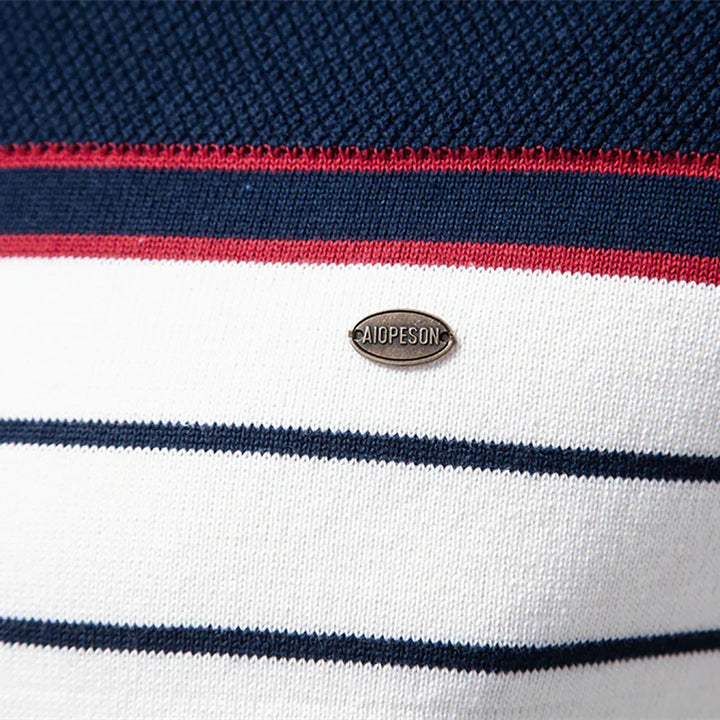 Pull rayé élégant pour homme | Marvion