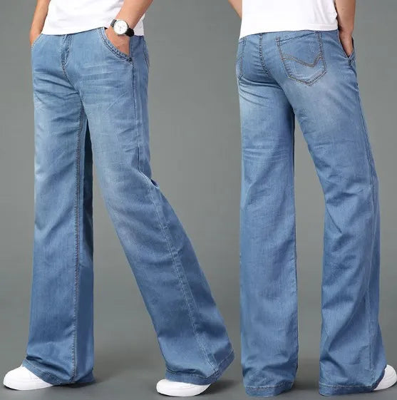 Jeans évasés coupe droite pour homme | Raven