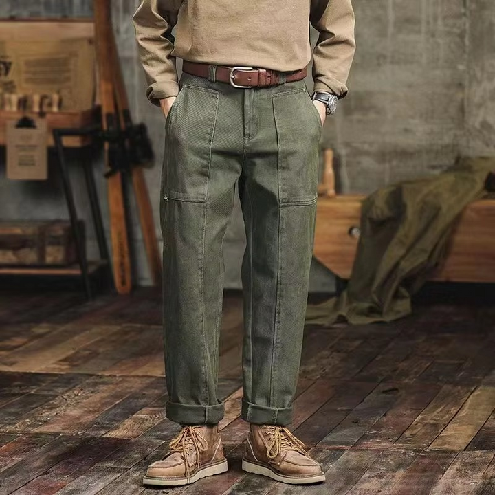 Pantalon Élégant Style Vintage | Veri