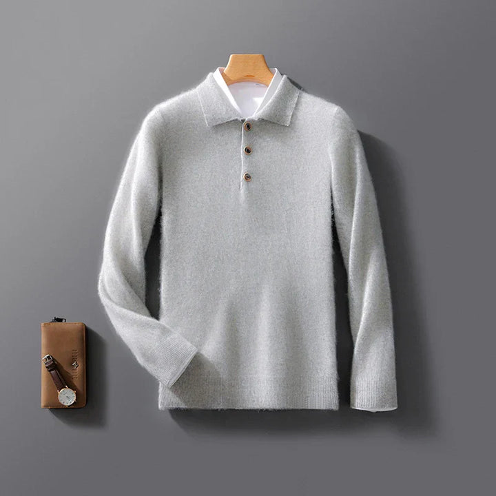 Pull polo élégant à col boutonné pour homme | Arnold