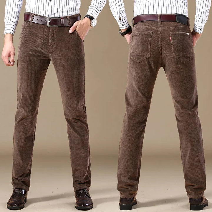 Pantalon coupe droite texturé pour homme | Brian