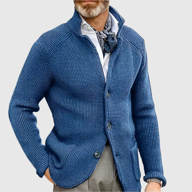 Cardigan Homme Élégant et Polyvalent | Ajusté
