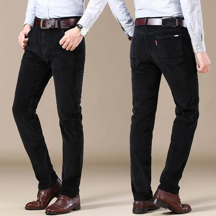 Pantalon coupe droite texturé pour homme | Brian
