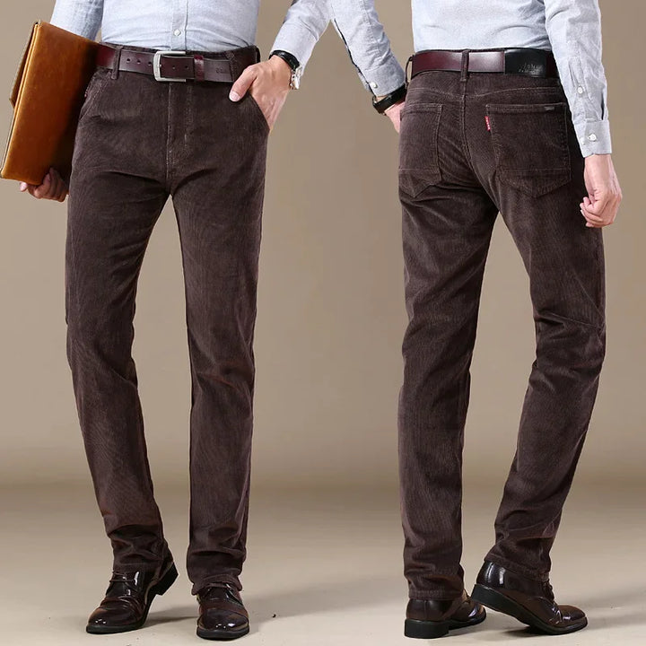 Pantalon coupe droite texturé pour homme | Brian