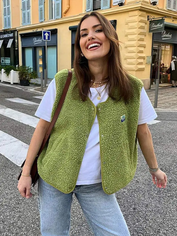 Gilet confortable et stylé pour l'automne