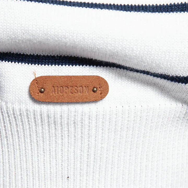 Pull Rayé Marin Pour Homme | Adrien