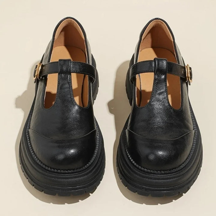 Ballerines Mary Jane T-bar Pour Femme | Farisse