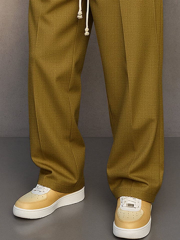 Pantalon décontracté à taille élastique pour homme | Maxton