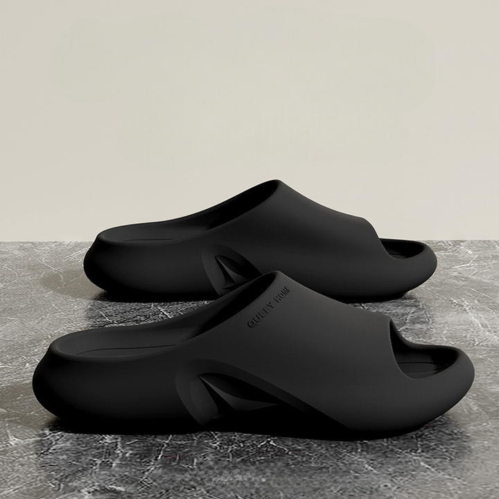 Claquettes minimalistes moulées pour homme | Nikaro
