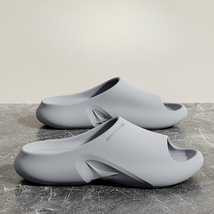 Claquettes minimalistes moulées pour homme | Nikaro