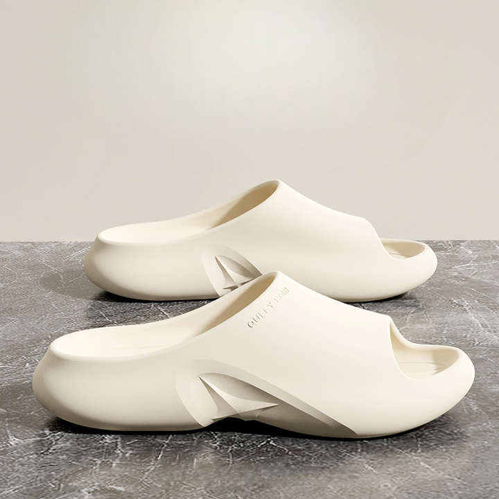 Claquettes minimalistes moulées pour homme | Nikaro