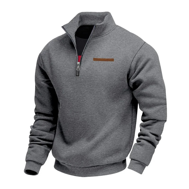 Sweat col zippé élégant pour homme | Virello