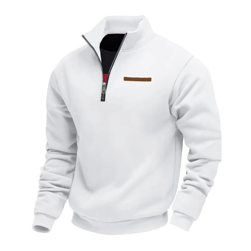 Sweat col zippé élégant pour homme | Virello