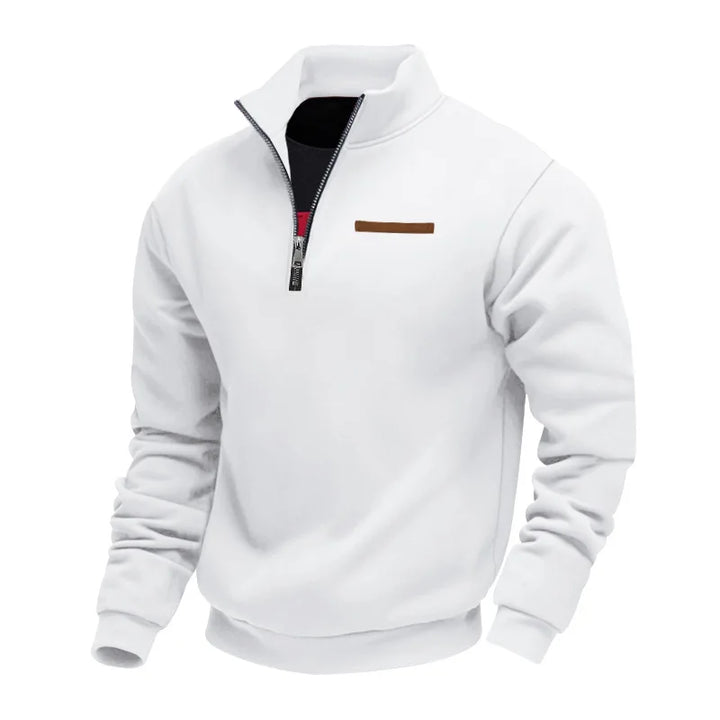 Sweat col zippé élégant pour homme | Virello