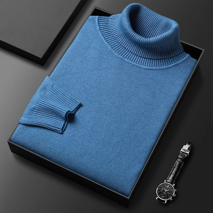 Pull col roulé élégant pour homme | Corvielle