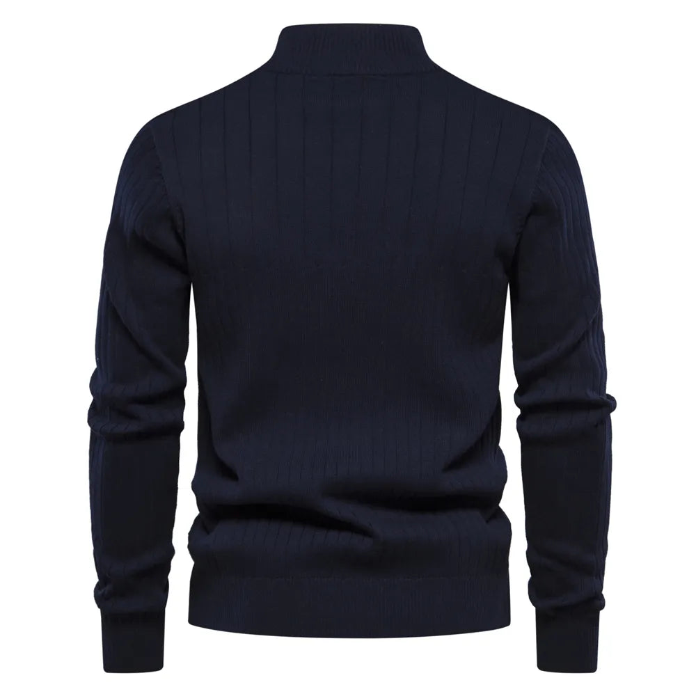 Pull zippé sophistiqué | Zyrus