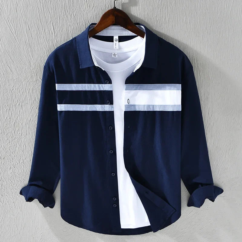 Chemise à Panneaux Sophistiquée | Harrold