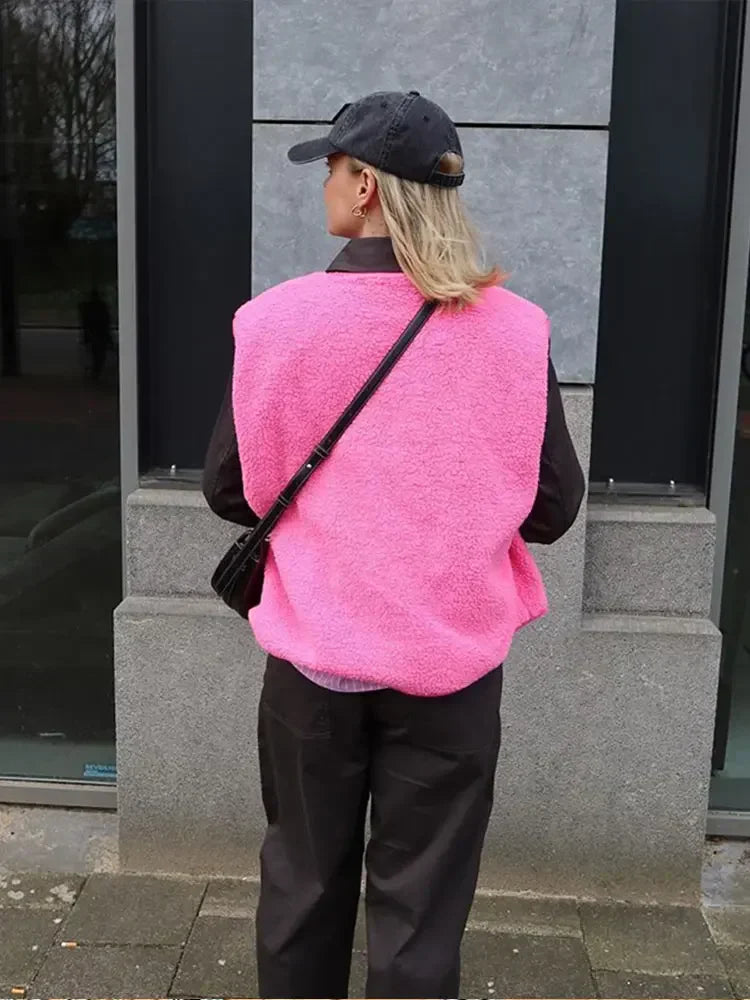 Gilet confortable et stylé pour l'automne