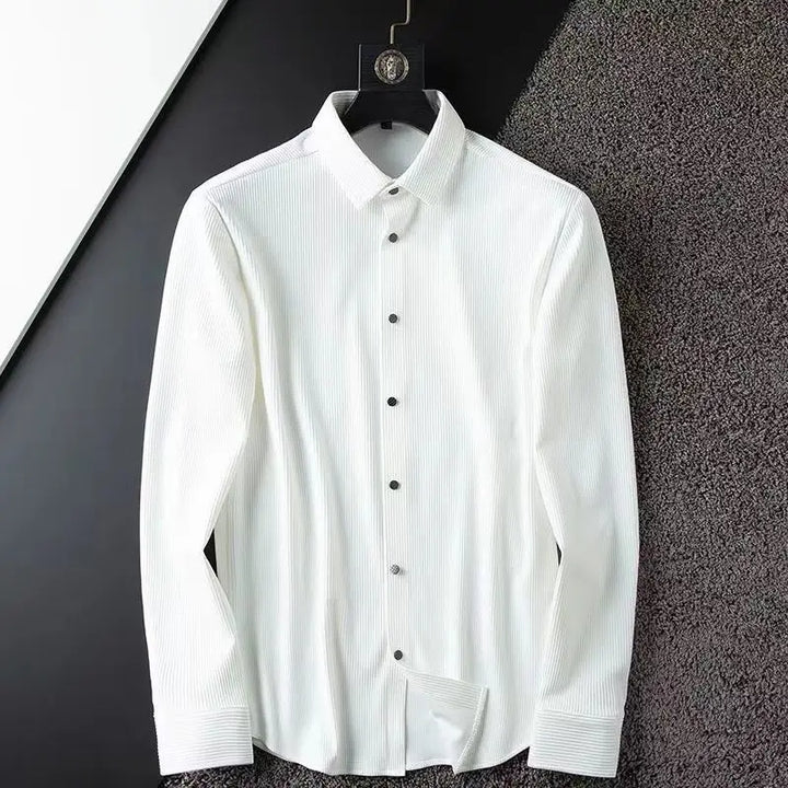Chemise Élégante à Rayures Verticales | Rovie