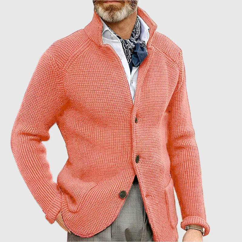 Cardigan Homme Élégant et Polyvalent | Ajusté