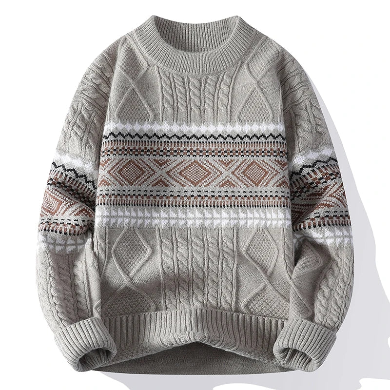 Pull motif nordique pour homme | Eryndor
