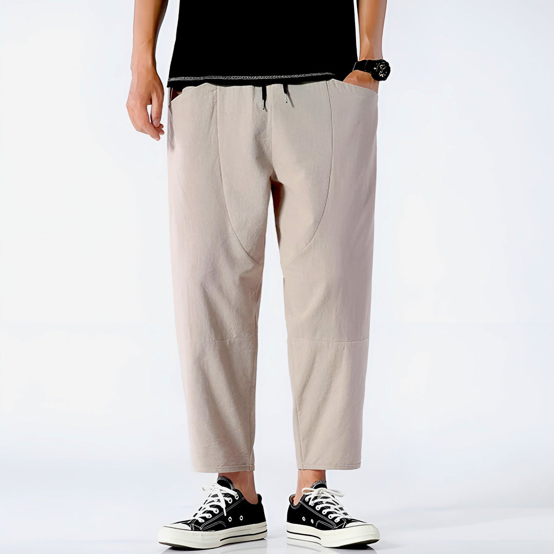 Pantalons Croppés Chic | Jonas