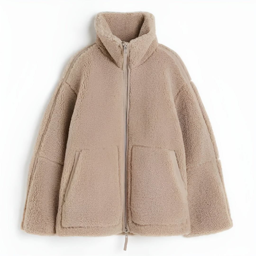 Manteau Teddy Doux Confortable et Élégant | Femme