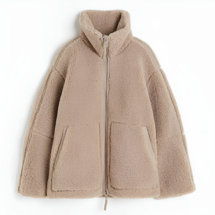 Manteau Teddy Doux Confortable et Élégant | Femme