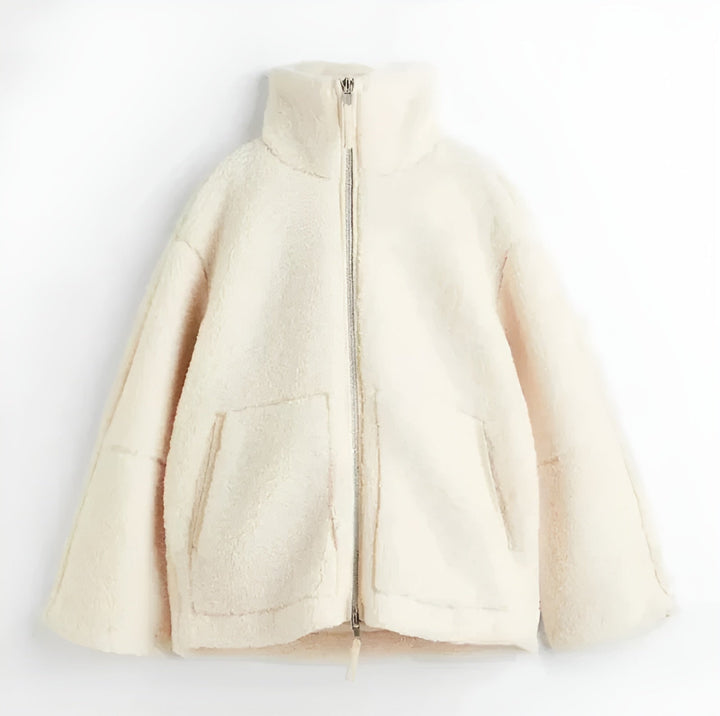 Manteau Teddy Doux Confortable et Élégant | Femme
