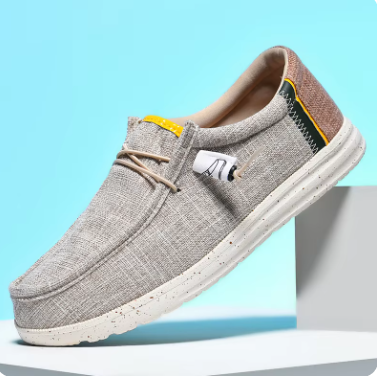Corvellan | Mocassin Homme Toile Respirante Anti-Odeur