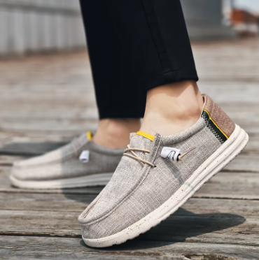 Corvellan | Mocassin Homme Toile Respirante Anti-Odeur
