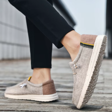 Corvellan | Mocassin Homme Toile Respirante Anti-Odeur