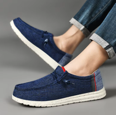 Corvellan | Mocassin Homme Toile Respirante Anti-Odeur