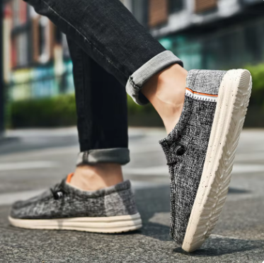 Corvellan | Mocassin Homme Toile Respirante Anti-Odeur