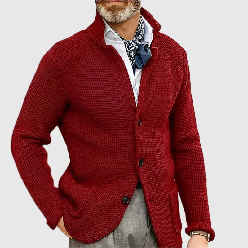Cardigan Homme Élégant et Polyvalent | Ajusté