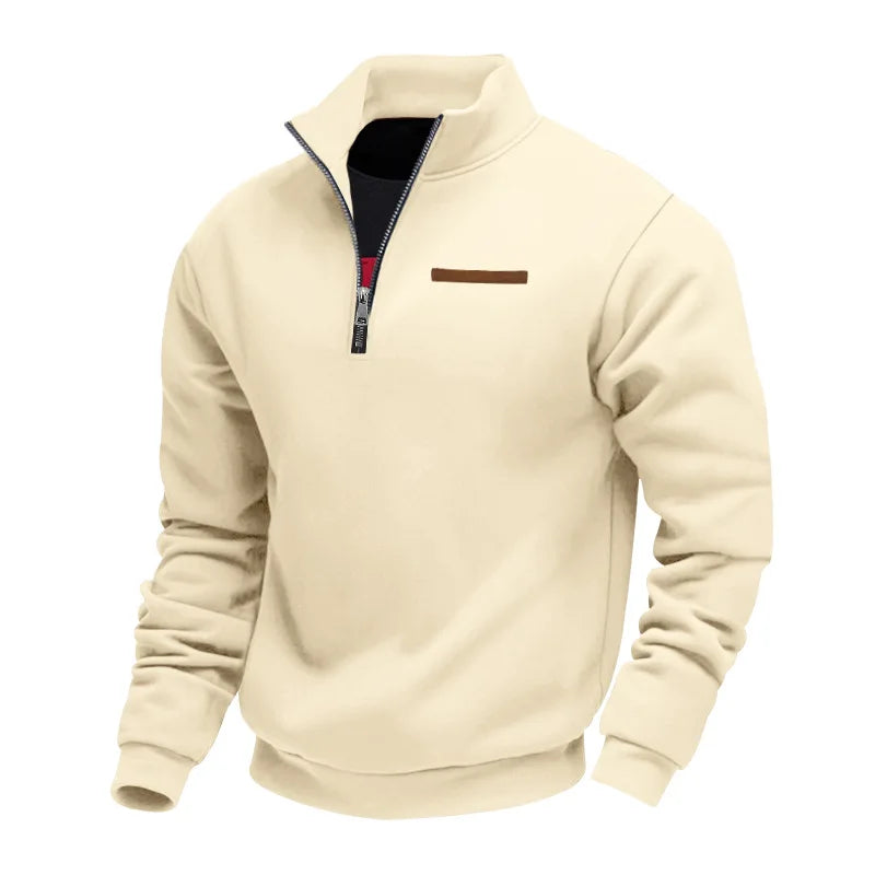 Sweat col zippé élégant pour homme | Virello