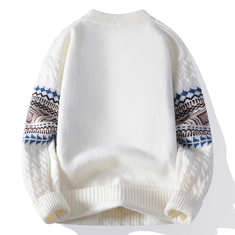Pull motif nordique pour homme | Eryndor