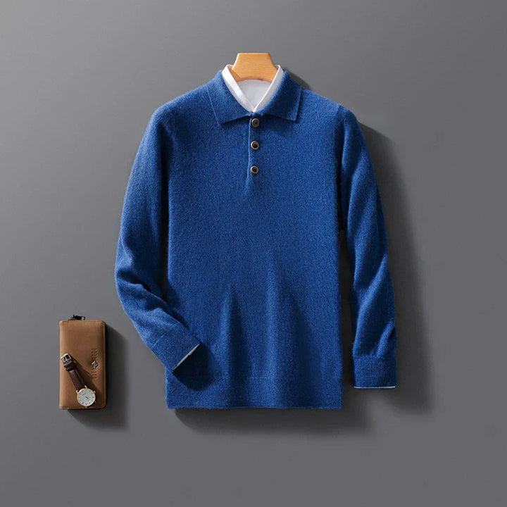 Pull polo élégant à col boutonné pour homme | Arnold