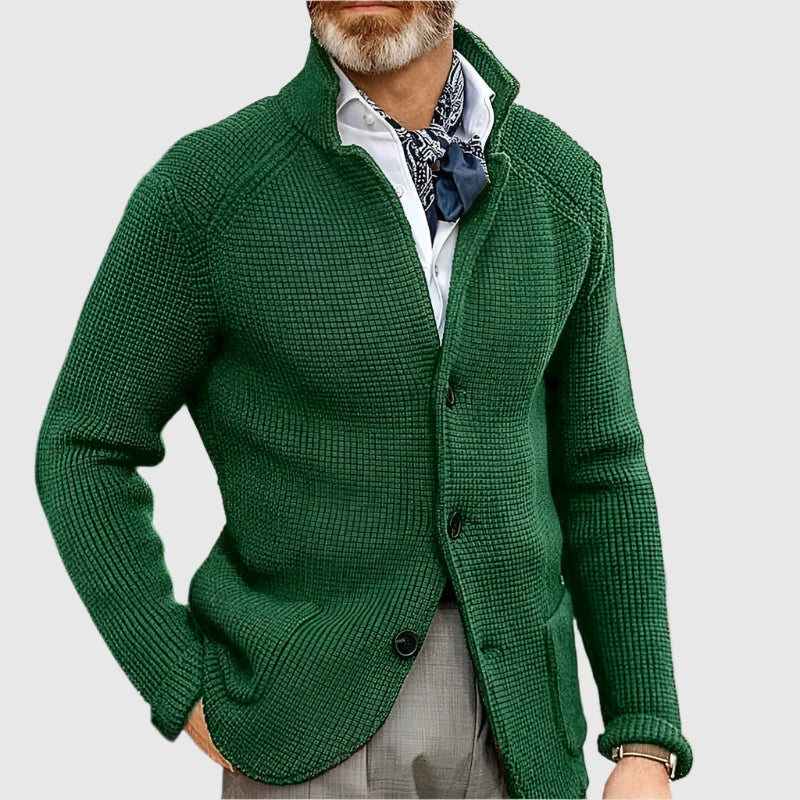 Cardigan Homme Élégant et Polyvalent | Ajusté