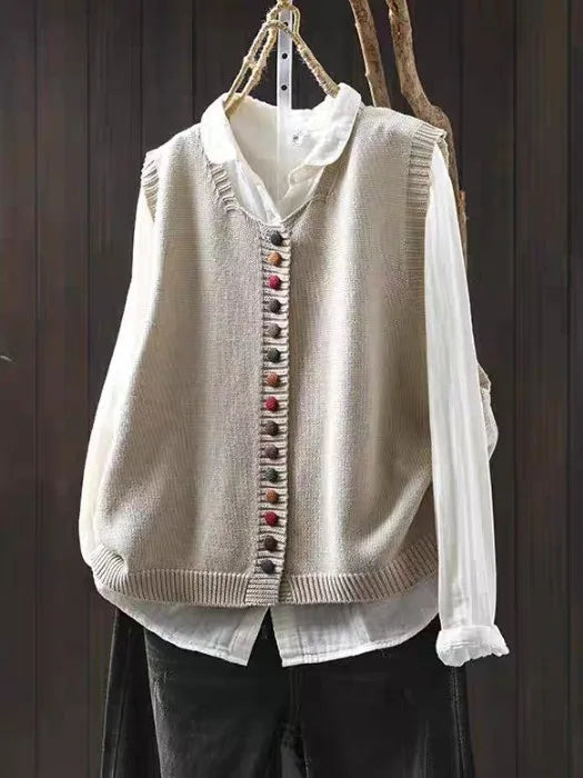 Gilet En Maille Douce Pour Femme | Rosalie